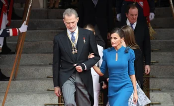 El Rey Felipe y la Reina Letizia.