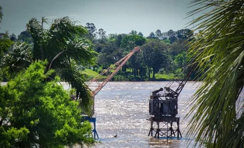 El río Uruguay en Salto