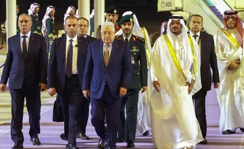 El presidente de la Autoridad Palestina, Mahmud Abás, llega a Riad para la cumbre de la Liga Árabe  