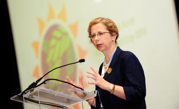 Inger Andersen es la directora ejecutiva del Programa de las Naciones Unidas para el Medio Ambiente. 