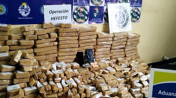 Droga incautada a dos ciudadanos argentinos en Rivera