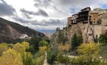 Uno de los paisajes espectaculares de Cuenca.
