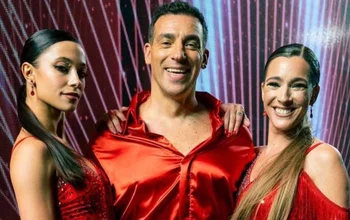 La bailarina Camila Lonigro, el humorista Maxi de la Cruz y la influencer Daniela Viaggimari 