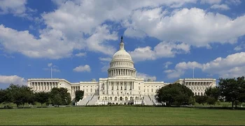 El Capitolio, sede del Congreso de Estados Unidos, donde se votó la prórroga del presupuesto anual y se evitó el cierre del Poder Legislativo.