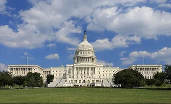 El Capitolio, sede del Congreso de Estados Unidos, donde se votó la prórroga del presupuesto anual y se evitó el cierre del Poder Legislativo.