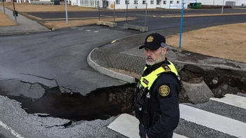 El riesgo de erupción volcánica en Islandia sigue siendo alto.