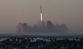 Starship, el megachoete de la empresa de Elon Musk, hizo su segundo vuelo de prueba