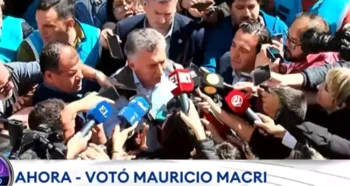 Macri habló luego de votar en Palermo