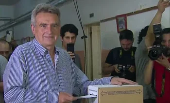 Votó Agustín Rossi