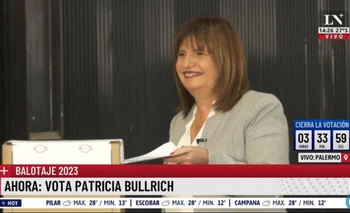 El voto de Patricia Bullrich