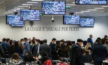 El juicio a la Ndrangheta con 300 acusados no se suspendió por la pandemia