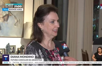  Diana Mondino, futura canciller argentina
