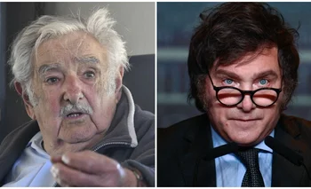 José Mujica y Javier Milei