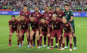 La selección de Venezuela en Lima