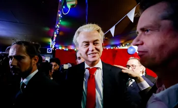 Geert Wilders, líder del ultraderechista Partido de la Libertad que ganó las legislativas en Países Bajos.
