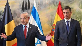 Sánchez junto a Netanyahu en la reunión en Jerusalén del jueves