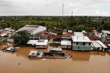 El gobierno vietnamita informó que entre 2016 y 2023 desaparecieron al menos 750 kilómetros de orillas y cerca de 2.000 casas debido a la erosión.
