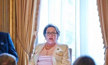 La magistrada María Eugenia López, presidenta de la Corte Suprema panameña.