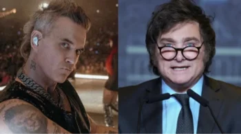 Robbie Williams elogia a Javier MIlei, presidente electo argentino