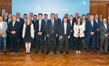 Reunión de Sergio Massa con los gobernadores