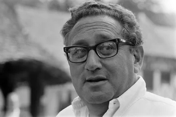 Henry Kissinger en sus tiemos como secretario de Estado.