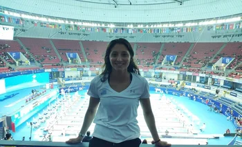 Inés Remersaro tuvo un gran debut en el Mundial de China 2019