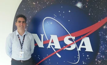 Sebastián Bruzzone: el uruguayo trabaja en la NASA hace casi dos años.