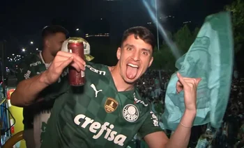 Joaquín Piquerez ganó un nuevo título con Palmeiras