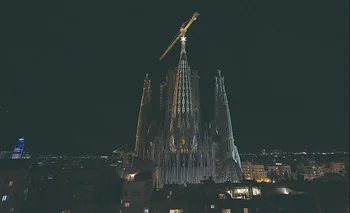 La Sagrada Familia de Barcelona inauguró una torre por primera vez desde 1976