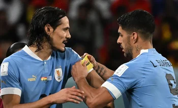 Cavani y Suárez en Qatar 2022
