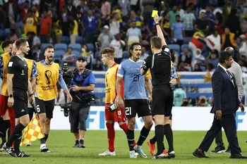 El final de Uruguay y Ghana en Qatar 2022