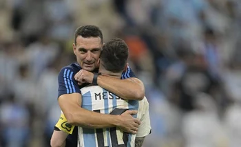 Scaloni y Messi en Qatar, la fórmula del éxito argentino