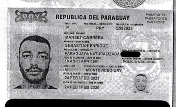 El pasaporte paraguayo falso de Marset