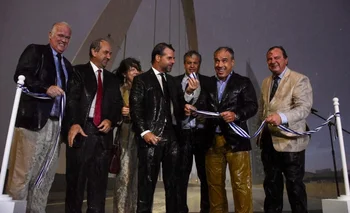  Luis Lacalle Pou y otras autoridades inauguran el Viaducto