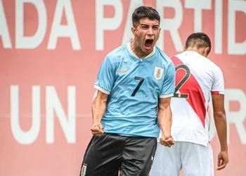 Renzo Sánchez en el Sudamericano Sub 20