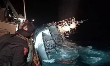 Accidente del barco HTMS Sukhothai en Tailandia
