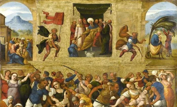 La Masacre de los Inocentes, de Lodovico Mazzolino, 1510-1530