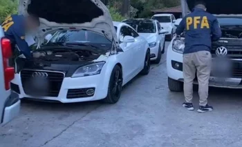 Secuestraron vehículos valuados en dos millones de dólares de la banda de "Mameluco" Villalba