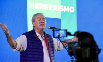 Luis Alberto Heber, este domingo en el Congreso Nacional del Herrerismo.