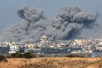 La declaración de los líderes del bloque coincide con una nueva e intensa ofensiva de las fuerzas israelíes en el sur de Gaza. 