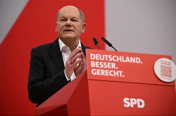 El canciller Scholz garantizó la permanencia del Estado de bienestar en una convención del partido Socialdemócrata.