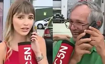 La periodista de C5N explicó el video del taxista que llora