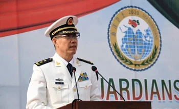 El almirante Dong Jun fue jefe de la Armada del Ejército Popular de Liberación.