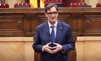 El primer secretario del PSC y líder de la oposición en Catalunya, Salvador Illa.