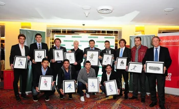Entrega de premios de Fútbolx100 del Campeonato Uruguayo 2012-2013