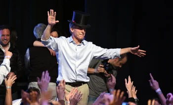 Los votos a Macri parecieron crecer por arte de magia.<br>