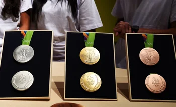 Las medallas de oro, plata y bronce para los Juegos Olímpicos y Paralímpicos de Río