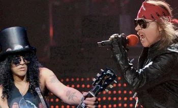 Axl Rose y Slash, este año tras la reunión de la banda