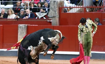 El diestro Miguel Ángel Perera durante la quinta corrida de la Feria Taurina de Salamanca