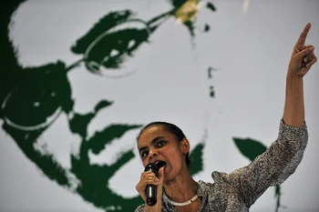 Marina Silva fue perjudicada por las noticias falsas en las elecciones de 2014. 